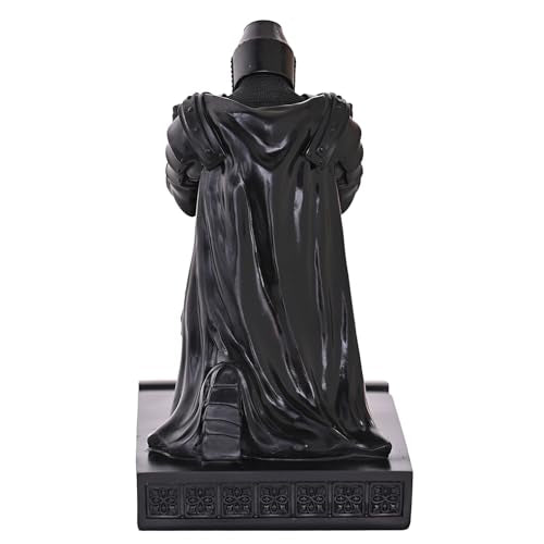 Medieval Templar Vanguard Officer Knight Pen Holder Desk Organizers Black - color: Black