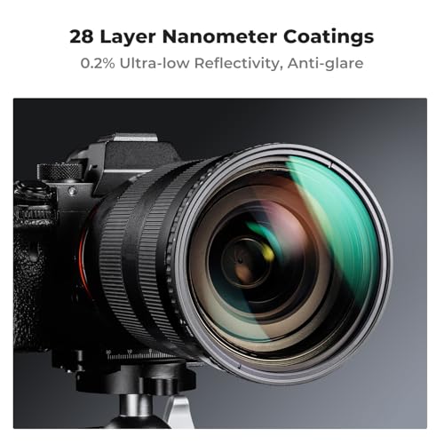 K&F CONCEPT 62mm Variable ND Lens Filter ND8-ND128 (3-7 Stop) No X Cross - size: 62mm