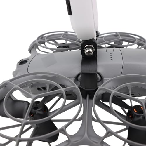 Top Mount Expansion Bracket for DJI NEO 2, Fixed Snap-on Clamp Holder for Go Ultra Action Camera