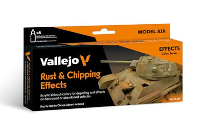 Vallejo Rust and Chipping Effects Colors, 17ML
