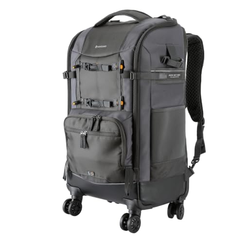VANGUARD Alta Sky 68T Rolling Camera Backpack with Trolley, 41.8 Liter Capacity - size: Alta Sky 68T