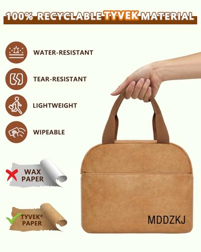 Upgraded 3 Pockets Fireproof Document Bag (Brown, 2pockets+Small Bag) - color: Brown, size: 2pockets+Small bag