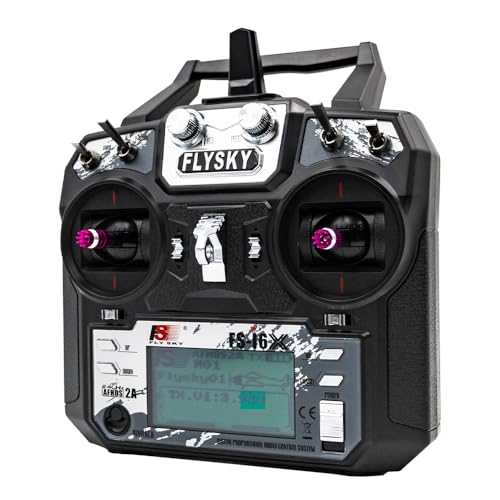 Flysky FS-i6X 10CH 2.4GHz RC Transmitter with iA6B 6CH Receiver for RC Boat
