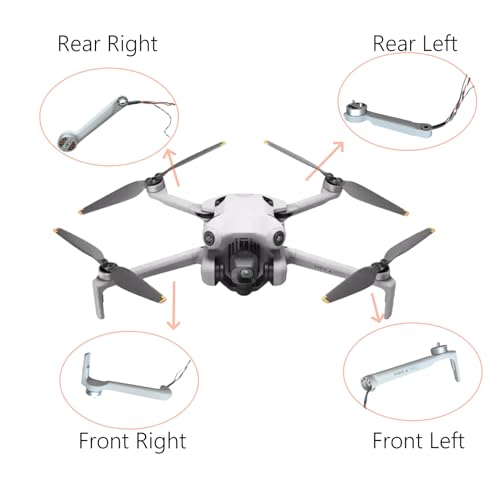 Mini 4 Pro Repair Parts Motor Arm Assembly Replacement for DJI Mavic Mini 4 Pro (Front Right) - color: Front Right