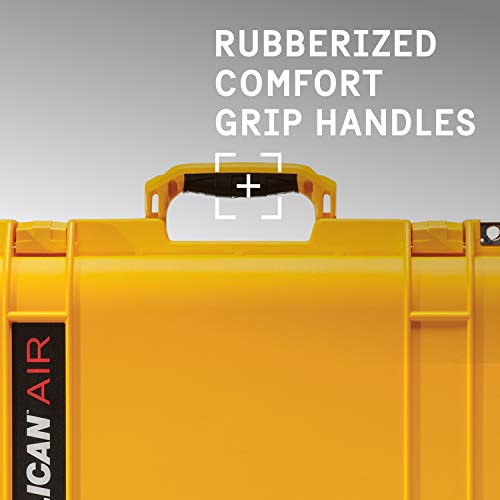 Pelican Air 1615 Case no Foam (Yellow) - color: Yellow, size: One Size - No Foam