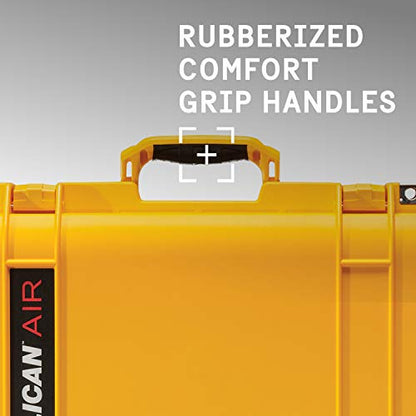 Pelican Air 1615 Case no Foam (Yellow) - color: Yellow, size: One Size - No Foam