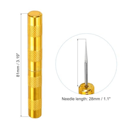 PATIKIL Air Brush Needle Cleaning Tool, 2pcs Wash Needle Tool Spray Cleaning Repair Tool for Spray Gun Needle