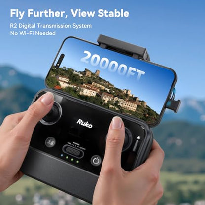 Ruko Drone with Camera for Adults 4K Video & 8K Photo, 96 Mins Flight Time