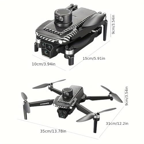 GPS Drone with 4K UHD EIS Camera for Adults, Foldable Quadcopter for Adults