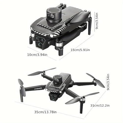 GPS Drone with 4K UHD EIS Camera for Adults, Foldable Quadcopter for Adults