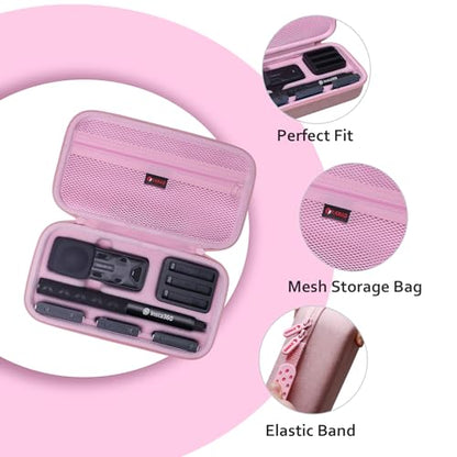 XANAD Hard Case for Insta360 X5 / X4 / X4 Air /X3 / X2 Action Camera,Pink - color: Pink