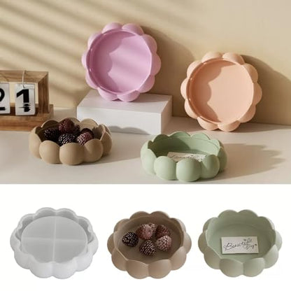 Lotus Bowl Resin Molds, Flower Tray Silicone Mold