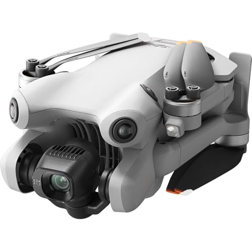DJI Mini 4 Pro Drone with 3 Battery Fly More Combo with DJI RC 2 Screen Remote Camera Drone Bundle Kit, with 128 GB SD, 3.0 USB Card Reader, Landing Pad, Waterproof Backpack, Strobe Lights and More