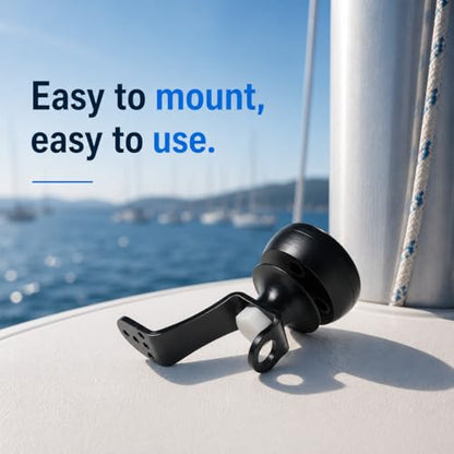 Calypso Instruments Solar Ultrasonic Anemometer — Self-Charging Bluetooth Wind Meter for Sailing, Hunting & Outdoors | Pocket Size | Free App | iOS, Android & Garmin