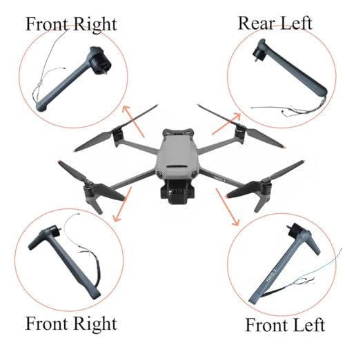 Drone Motor Arm Assembly Replacement for DJI Mavic 3 Series Spare Parts for Mavic 3 (Mavic 3 Front Left) - color: Mavic 3 Front Left