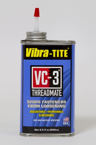 Vibra-TITE 213 Red VC-3 Original Threadmate, 250ml Can - size: 250 milliliters