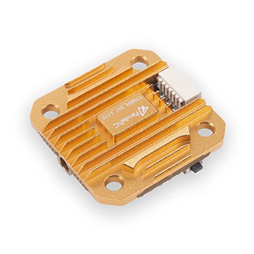 PandaRC VT5804 BAT LITE 5.8GHz FPV VTX 0mW/25mW/200mW/400mW/800mW/1300mW switchable FPV video transmitter for Long-Distance FPV Racing Drone quad//RC Crawler/Plane (28mm×28mm×6mm)