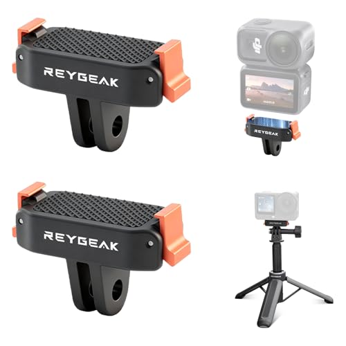 REYGEAK Quick Release Mount for DJI Osmo Nano/Action 6, Magnetic Adapter