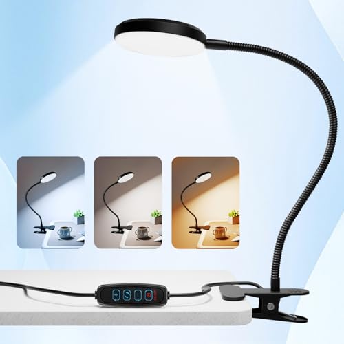Desk Lamp with Clamp-HLXS-111 (Warm/White Light with USB Port-10W)
