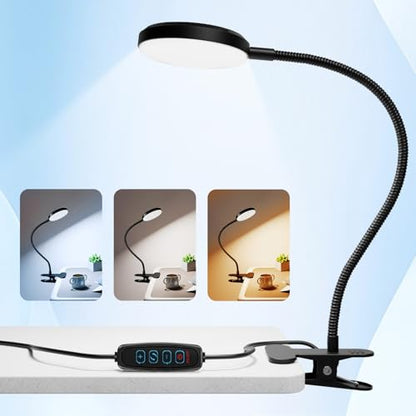 Desk Lamp with Clamp-HLXS-111 (Warm/White Light with USB Port-10W)