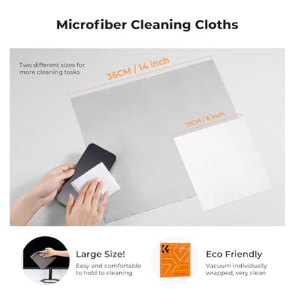 K&F CONCEPT 25 in 1 Camera Pro Cleaning Kit, APS-C Lens and Sensor Cleaner - size: 16mm