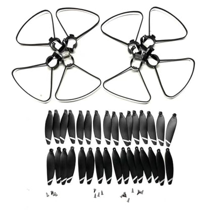 Drone Propellers Set, 58-121mm Mini Brushless Blades, Suitable for Assembling Various Drone Accessories (71mm brushless Fan Blade with Printing) - style: 71mm brushless fan blade with printing