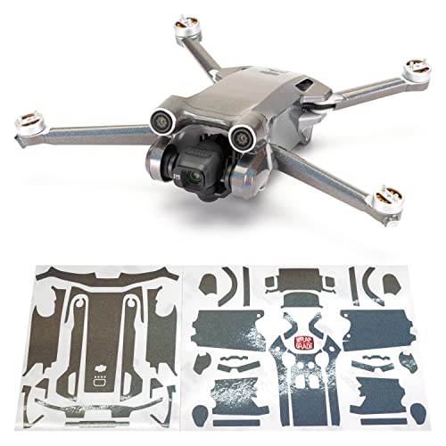 WRAPGRADE Skin Stickers compatible with DJI Mini 3 Pro | Main Unit (COLORATION-X) - color: Coloration-x
