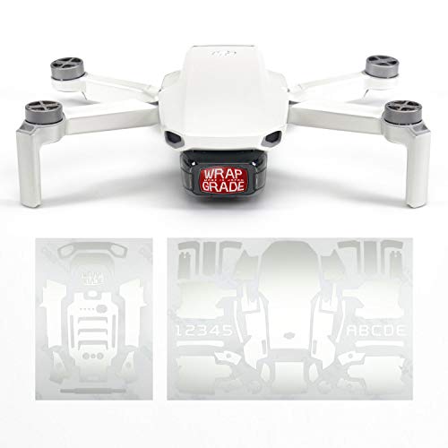 Wrapgrade Skin Compatible with DJI Mavic Mini & Mini 2 SE & Mini 4K (Madagascar Pearl) - color: MADAGASCAR PEARL