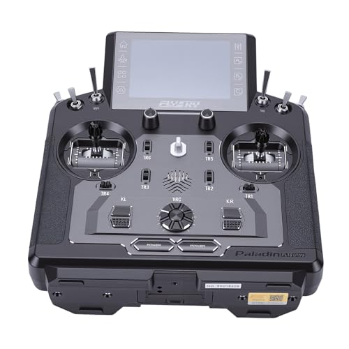 Gecheer 18CH RC Transmitter with 3.5" Touchscreen, 8700mAh Battery, Dual Antenna for Drones, Cars, Boats