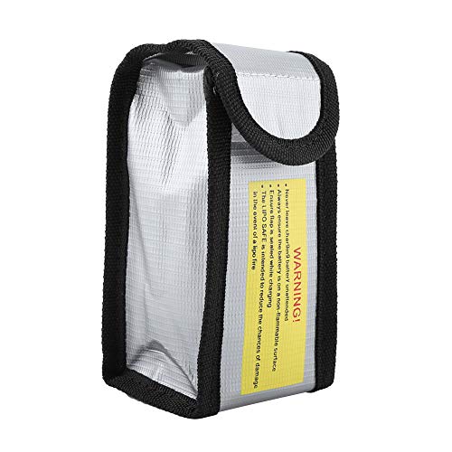 JTLB Fireproof, Battery Protective Bag Explosion-Proof with High Temperature for Lipo Charging Safety Storage and Traveling