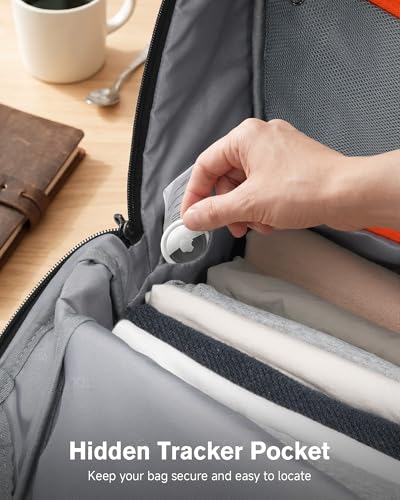 Tolaccea 30L Travel Laptop Backpack TSA Carry-On for Business Trips Commute - color: Light Gray