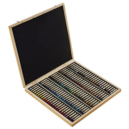 SENNELIER Oil French Pastel for Professional Artists, Wooden Box Set of 120