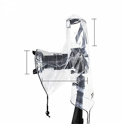 2PCS Clear Camera Rain Cover w Flash for Camera + Lens up to 6.3"x9.8"(DXL) - color: (2Pack)for Camera w Flash