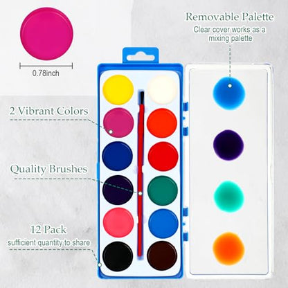 Ctosree 12 Sets Pre Drawn Canvas Kit for Painting,Mixed Style,8 x 8 in - size: 8 x 8 in, style: Mixed Style