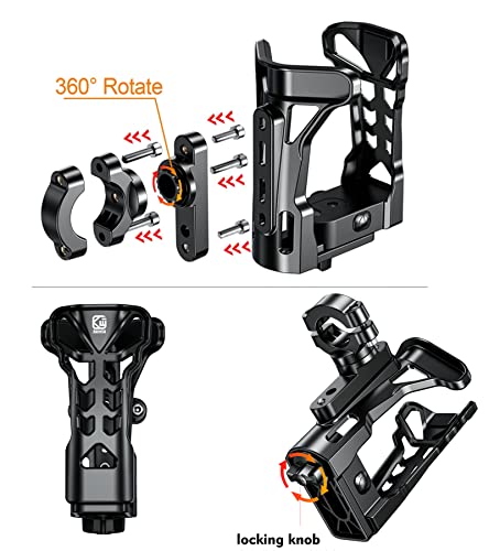 KEWIG Bicycle Water Bottle Holder for Bike & Motorcycle