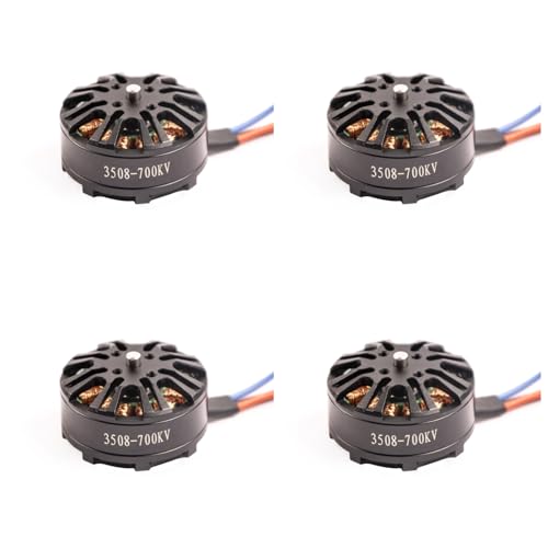 JeeFly 3508-700KV Brushless Motor for Drones CW CCW High Torque 700KV Outrunner Drone Motor Lightweight for FPV Fixed-Wing Helicopters Multirotor Quadcopter RC Models (4pcs) - size: 4pcs