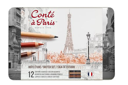 Conté à Paris The Sketch Set with Assorted Sketching Pencils - style: Professional