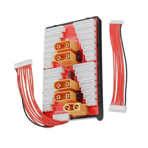 High Current XT90 Parallel Charging Board for Drones Batteries Distribution and Enhanceds Heat Dissipation - style: 2 to 6S