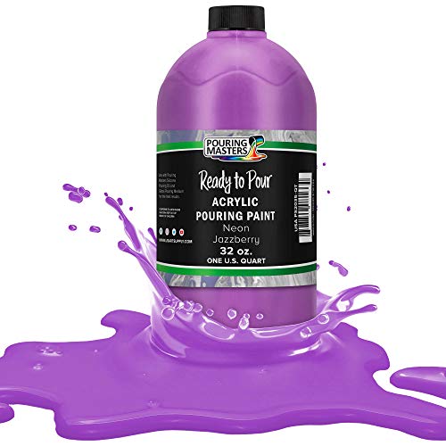 Pouring Masters Neon Jazzberry 32-oz Ready to Pour Acrylic Pouring Paint