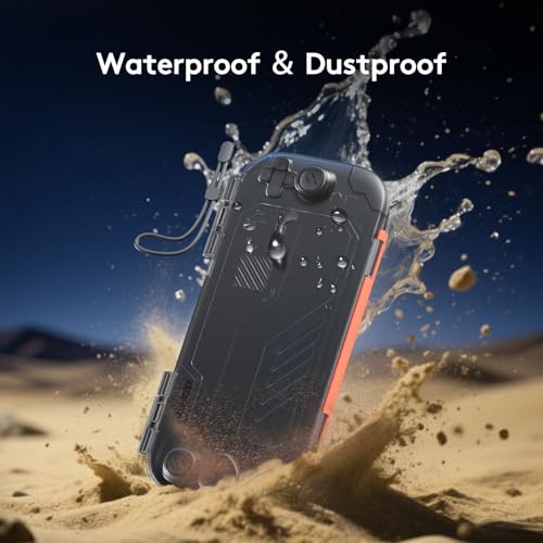 JEMDO Slim Protective Carrying Case for Nintendo Switch 2 Only, Shockproof, Dustproof & Portable Hard Shell, Travel Cover with Raised Joystick Guard, Charge-Through Port, Secure Lock & Wrist Strap - style: Console Case