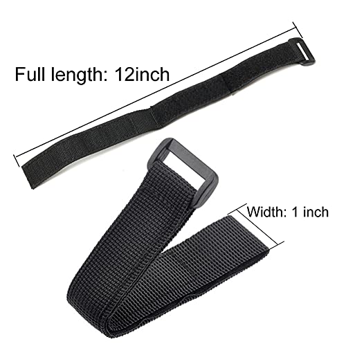 lasenersm 1 Piece Adjustable Wrist Strap Remote Control Wrist Strap Camera Remote Hand Band Belt Nylon Hand Wrist Strap for Action Camera Remote Control, Black