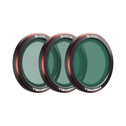 Freewell 3-Pack Magnetic ND Filters for DJI Neo 2 - style: Standard Day ND Kit