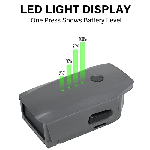 2 Pack Mavic Pro Battery, FB1-3830mAh-11.4V Intelligent Flight Replacement Batteries for DJI Mavic 1 Pro - size: 2 Pack