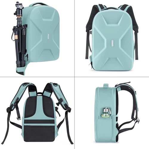 MOSISO Camera Backpack, DSLR/SLR/Mirrorless Photography Camera Bag - color: Aquamarine