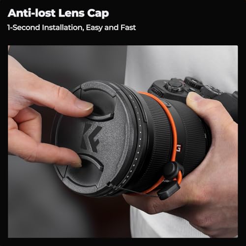 K&F CONCEPT 40.5mm Variable ND2-400 Lens Filter+Filter Cap+Cleaning Cloth - size: 40.5mm