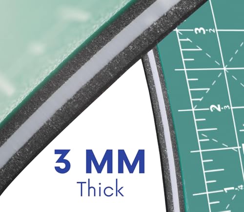 Proartek PK00012 Model GBM4060 Series 40" x 60" Professional Cutting Mat; Double-Sided Green/Black; Self-Healing; For Graphic Arts, Hobbies, Sewing, Scrapbooking, and other Cutting Projects - size: 60"L x 40"W