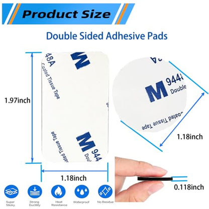 Double Sided Tape Heavy Duty,Adhesive Pads,Mounting Tape,EVA Foam Pad,60Pcs