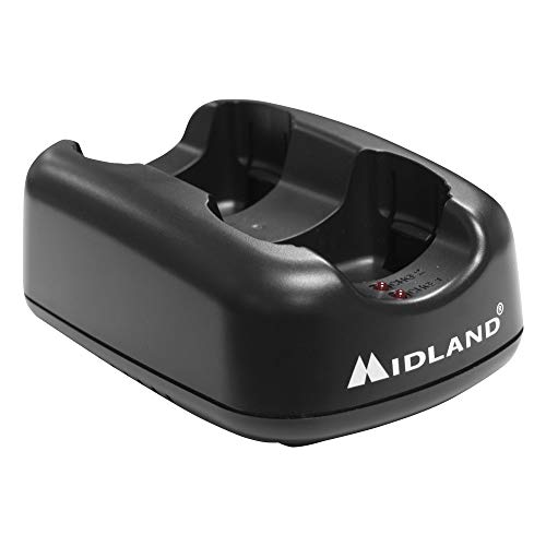 Midland - AVP21 Dual Desktop Charger for LXT Series Two-Way Radios - size: AVP21