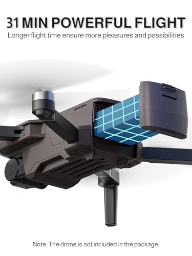 UranHub G30 Drone 7.4V 2000mAh Intelligent Replacement Power Accessory – 30-Minute Flight Time, Only Designed G30 Drone