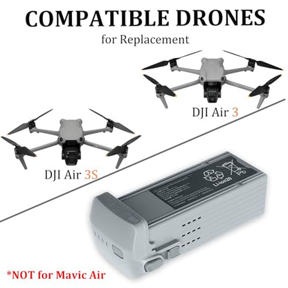 Air 3S Battery for DJI, 4241mAh-14.76V Intelligent Flight Battery for DJI Air 3 Series Drone Replacement